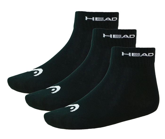 Шкарпетки Head QUARTER 3PPK UNISEX чорний Уні 35-38