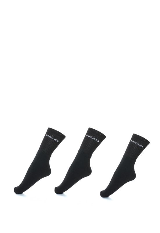 Шкарпетки Head CREW 3PPK UNISEX чорний Уні 35-38