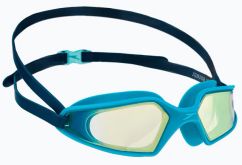 Окуляри для плавання Speedo HYDROPULSE MIRROR GOG JU бірюзовий, чорний Діт OSFM