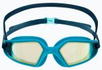 Окуляри для плавання Speedo HYDROPULSE MIRROR GOG JU бірюзовий, чорний Діт OSFM