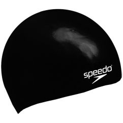 Шапочка для плавання Speedo MOULDED SILICONE CAP JU BLACK чорний Діт OSFM