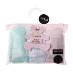 Труси Lula Castagnette SLIP X3 ENFANT FILLE  LULU бірюзовий, рожевий, білий Діт 4/5