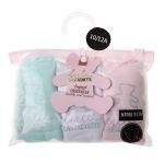 Труси Lula Castagnette SLIP X3 ENFANT FILLE  LULU бірюзовий, рожевий, білий Діт 4/5