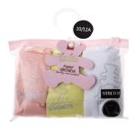 Труси Lula Castagnette SLIP X3 ENFANT FILLE  LULU білий, рожевий, жовтий Діт 4/5