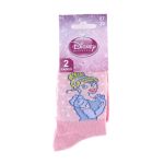 Шкарпетки PRINCESS BLANCHE NEIGE/CENDRILLON 2P рожевий Діт 24-26 арт 83891420-1