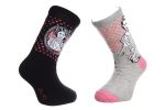 Шкарпетки STAR WARS LEIA/REY 2P чорний, світло-сірий Діт 27-30 арт 83892048-1
