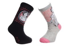 Шкарпетки STAR WARS LEIA/REY 2P чорний, світло-сірий Діт 27-30 арт 83892048-1
