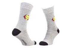 Шкарпетки Marvel IRON MAN світло-сірий Діт 39-42