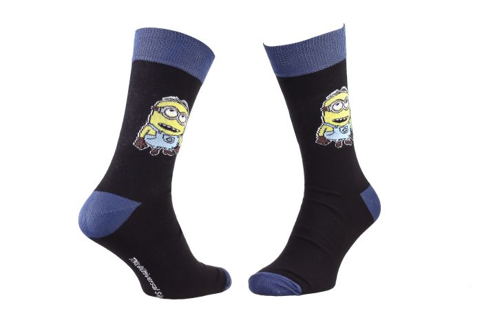 Шкарпетки MinionS SOCKS чорний Діт 39-42