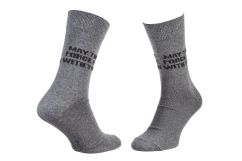 Шкарпетки Star Wars MAY THE FORCE BE WITH YOU світло-сірий Діт 39-42