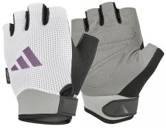 Рукавиці для тренінгу Adidas Performance Women's Gloves білий, сірий Жін M