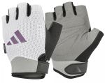 Рукавиці для тренінгу Adidas Performance Women's Gloves білий, сірий Жін L
