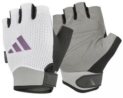 Рукавиці для тренінгу Adidas Performance Women's Gloves білий, сірий Жін L