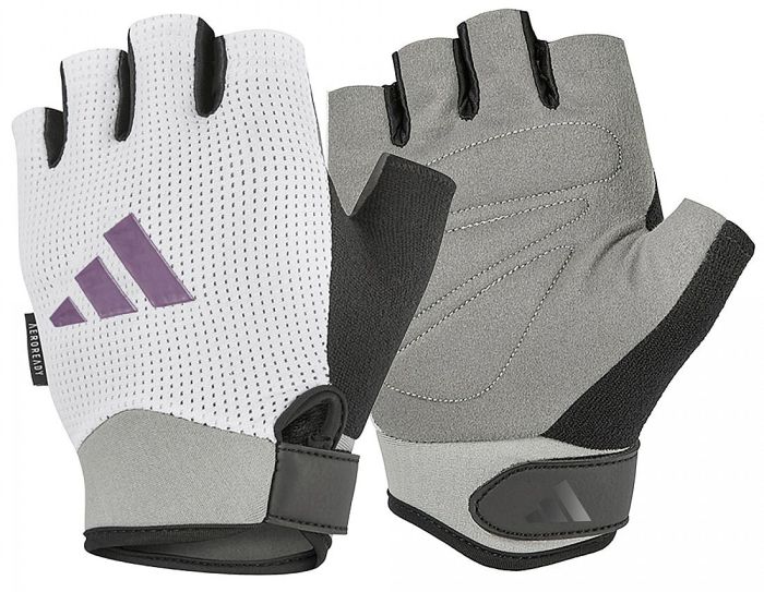 Рукавиці для тренінгу Adidas Performance Women's Gloves білий, сірий Жін XL