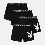 Труси-боксери Набір з 4 Playboy ANNYA PLAYBOY BOXERSHORT чорний Чол L