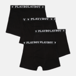 Труси-боксери Набір з 4 Playboy ANNYA PLAYBOY BOXERSHORT чорний Чол L