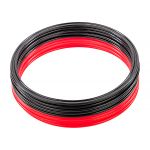 Кільця спортивні 12 шт (6 Червоні+6 Чорні)