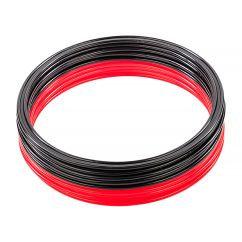 Кільця спортивні 12 шт (6 Червоні+6 Чорні)