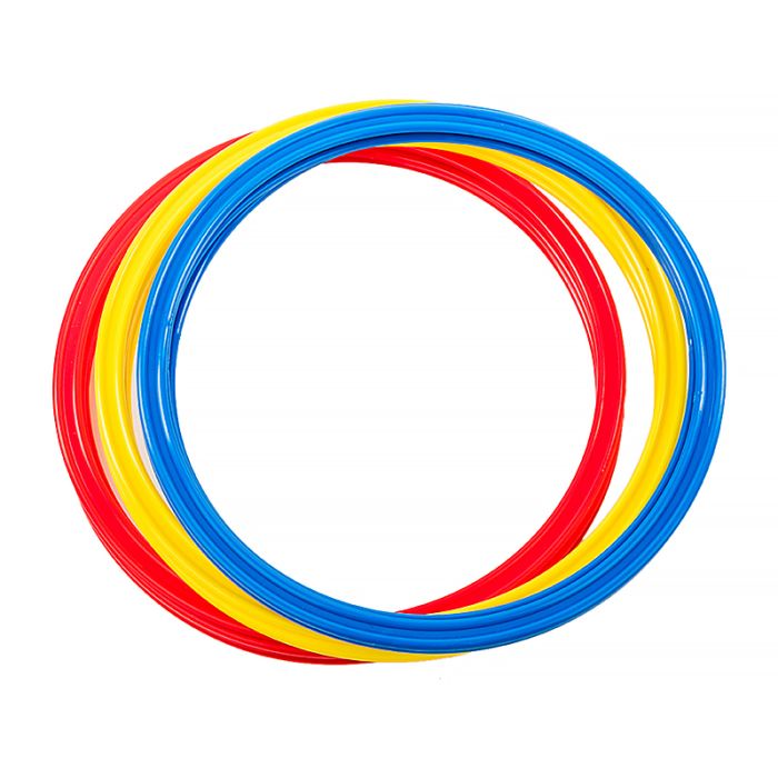 Кільця спортивні 12 шт (4 Червоні+4 Жовті+4 Сині)