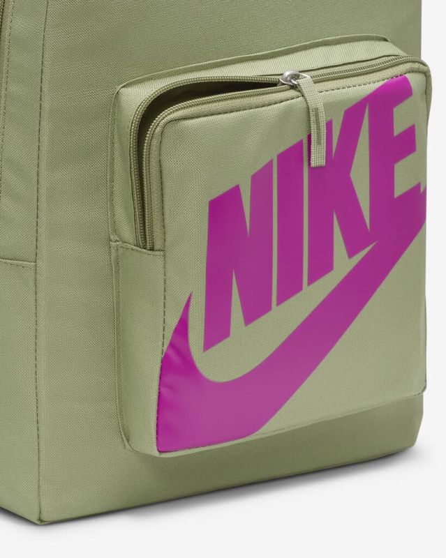 Рюкзак Nike Y NK CLASSIC BKPK 16L зелений Діт 38х28х13 см