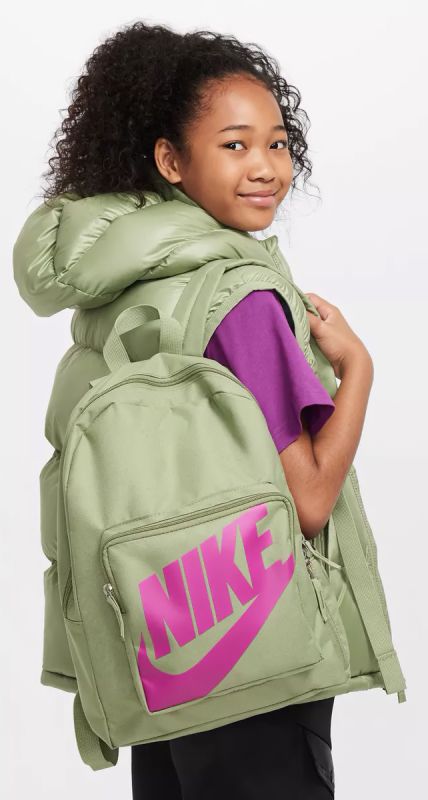 Рюкзак Nike Y NK CLASSIC BKPK 16L зелений Діт 38х28х13 см