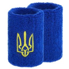 Напульсник махровий спортивний Герб України BC-9280-BL