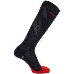 Шкарпетки S S/MAX M/W DX+SX Black/Racing Red C18054 SALOMON XL Чорний