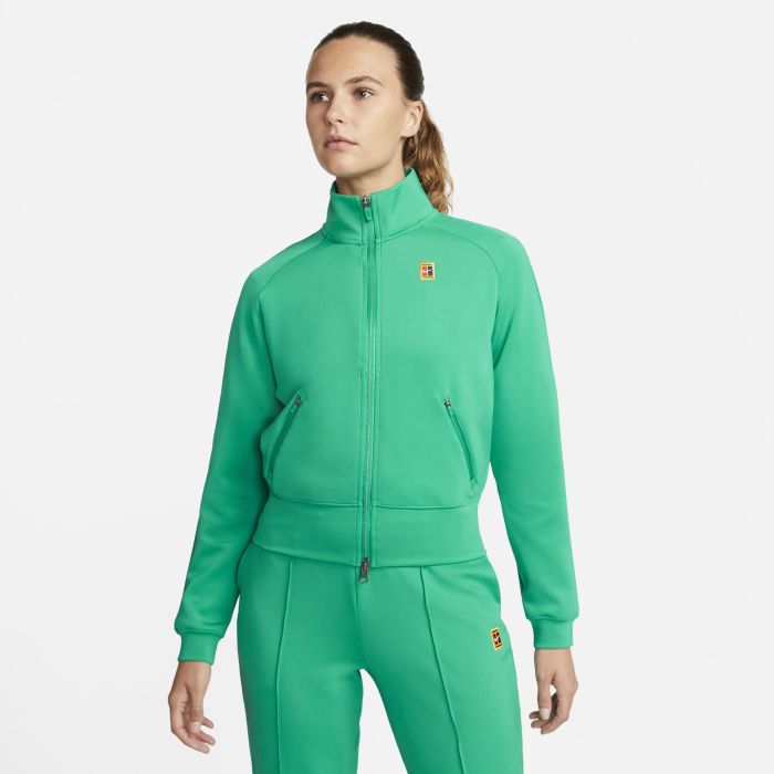 Толстовка жіноча Nike Court Heritage Green