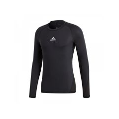 Термофутболка з довгим рукавом adidas Junior  CW7324 розмір XXL (176см.) чорна