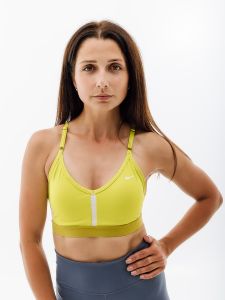 Топ Nike W NK INDY BRA V-NECK