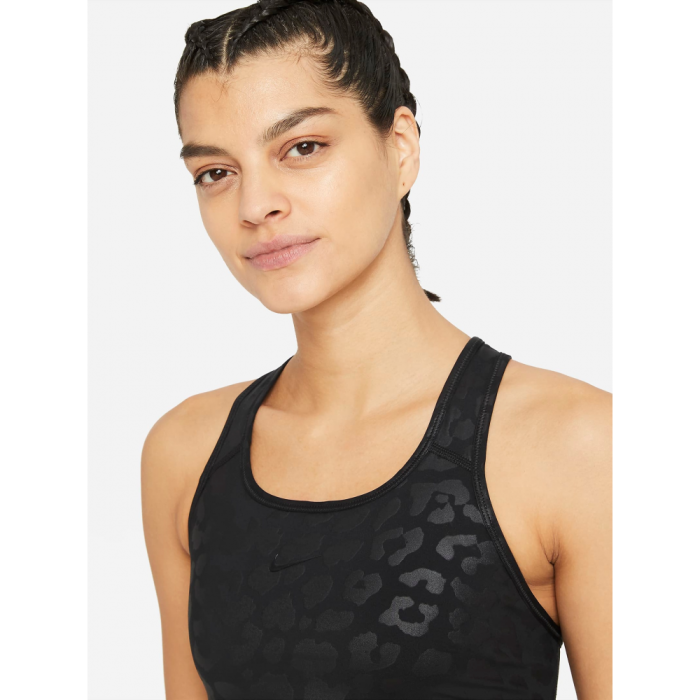 Топ Nike W NP DF SWSH LEPARD SHINE BRA