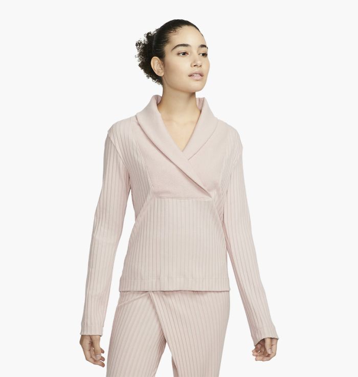 Кофта Nike Yoga Luxe Pink