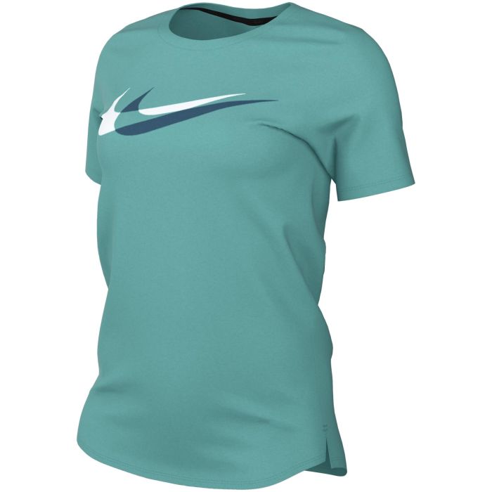 Футболка жіноча Nike Dri-Fit Swoosh Run Light Blue
