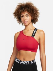 Топ жіночий Nike Womens Medium-Support Asymmetrical Sports Bra Bordo Dm0570-614