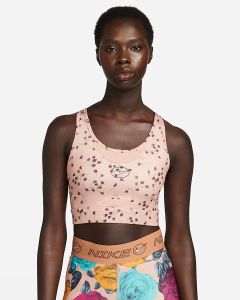 Топ жіночий Nike Dri-Fit Swoosh Icon Clash Print Peach