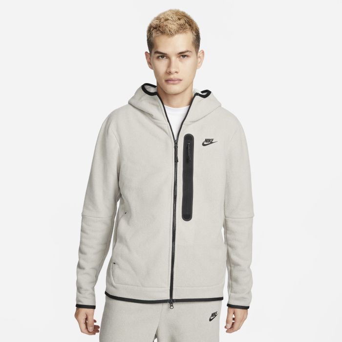 Куртка чоловіча Nike Sportswear Tech Fleece Men S Full-Zip Winterized Hoodie Beige Dq4801-016