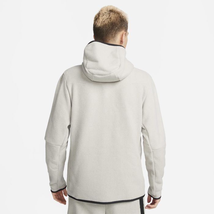 Куртка чоловіча Nike Sportswear Tech Fleece Men S Full-Zip Winterized Hoodie Beige Dq4801-016