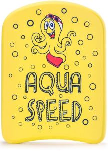 Дошка для плавання Aqua Speed KIDDIE Kickboard Octopus 6897 жовтий Діт 31x23x2,4cм DT-186-octopus, Ц