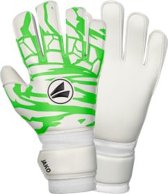 Рукавиці воротарські Jako GK Animal Basic RC білий, зелений Чол 10 (27 см) DT-2596-023, Цвет білий,