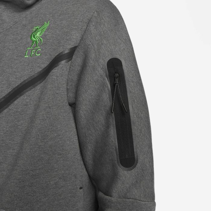 Вітровка чоловіча Nike Liverpool F.C. Tech Fleece Windrunner Grey