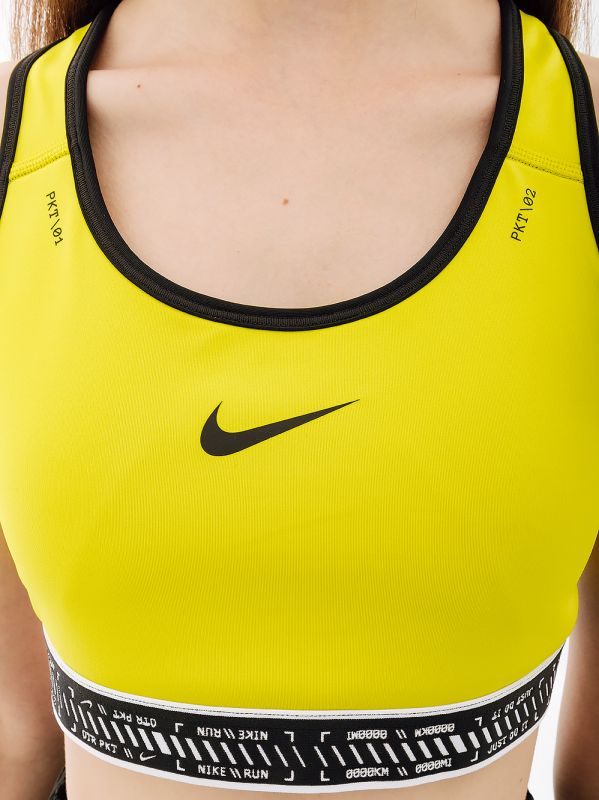 Топ Nike W NK SWSH ON THE RUN BRA