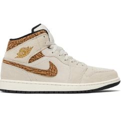 Кросівки AIR JORDAN 1 MID SE MENS SHOES BEIGE
