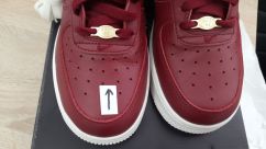Кросівки Nike Air Force 1 07 Premium Red (Клас А)
