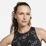 Топ жіночий Nike Pro Dri-Fit Crop Printed Tank Top Black