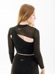 Топ з довгим рукавом Nike LS TOP CROPPED NVT