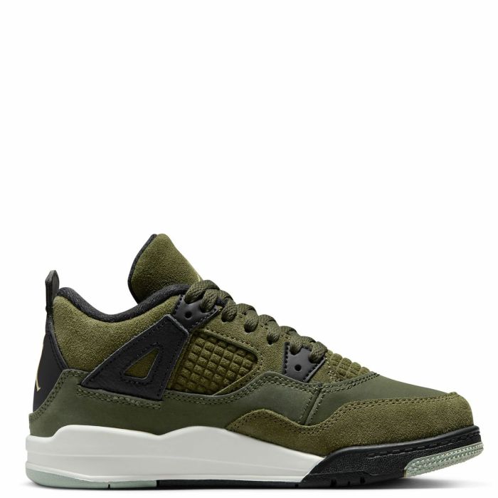 Кросівки Jordan 4 Retro SE Craft Medium Olive (PS)