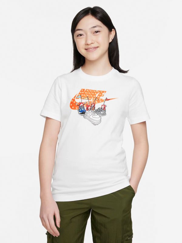 Футболка дитяча Nike Sportswear Boxy Tee White