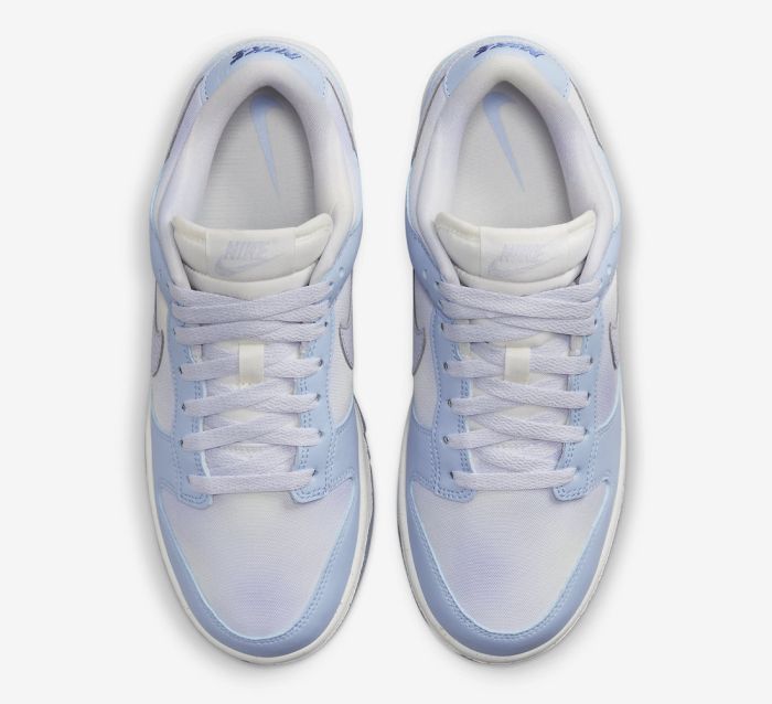 Кросівки Nike Dunk Low Blue Airbrush Canvas (W)