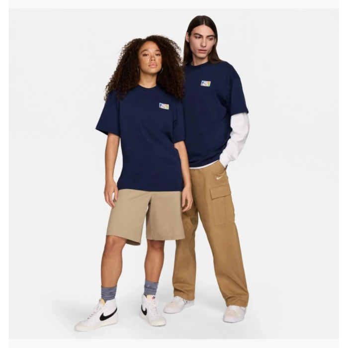 Футболка Nike SB (темно-синя)