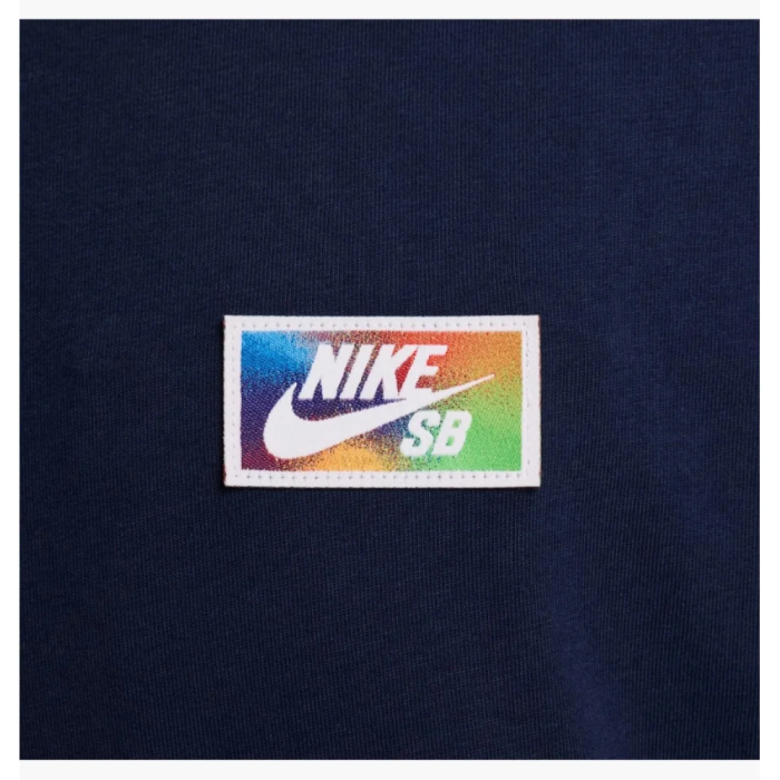 Футболка Nike SB (темно-синя)